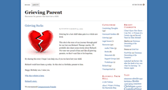 Desktop Screenshot of grievingparent.com